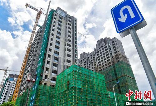 資料圖:在建商品房項(xiàng)目。